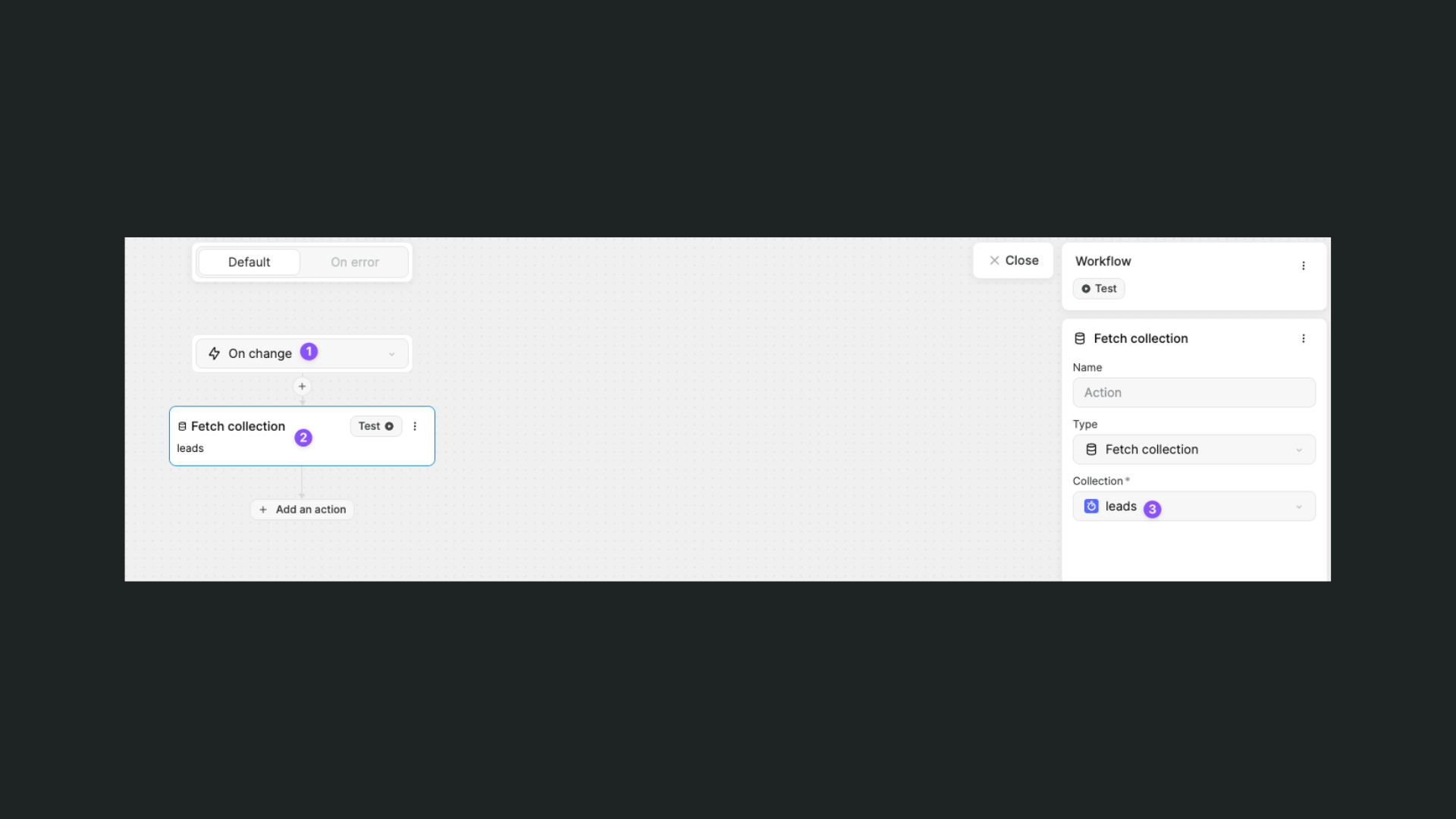 Workflow on change to search Algolia data