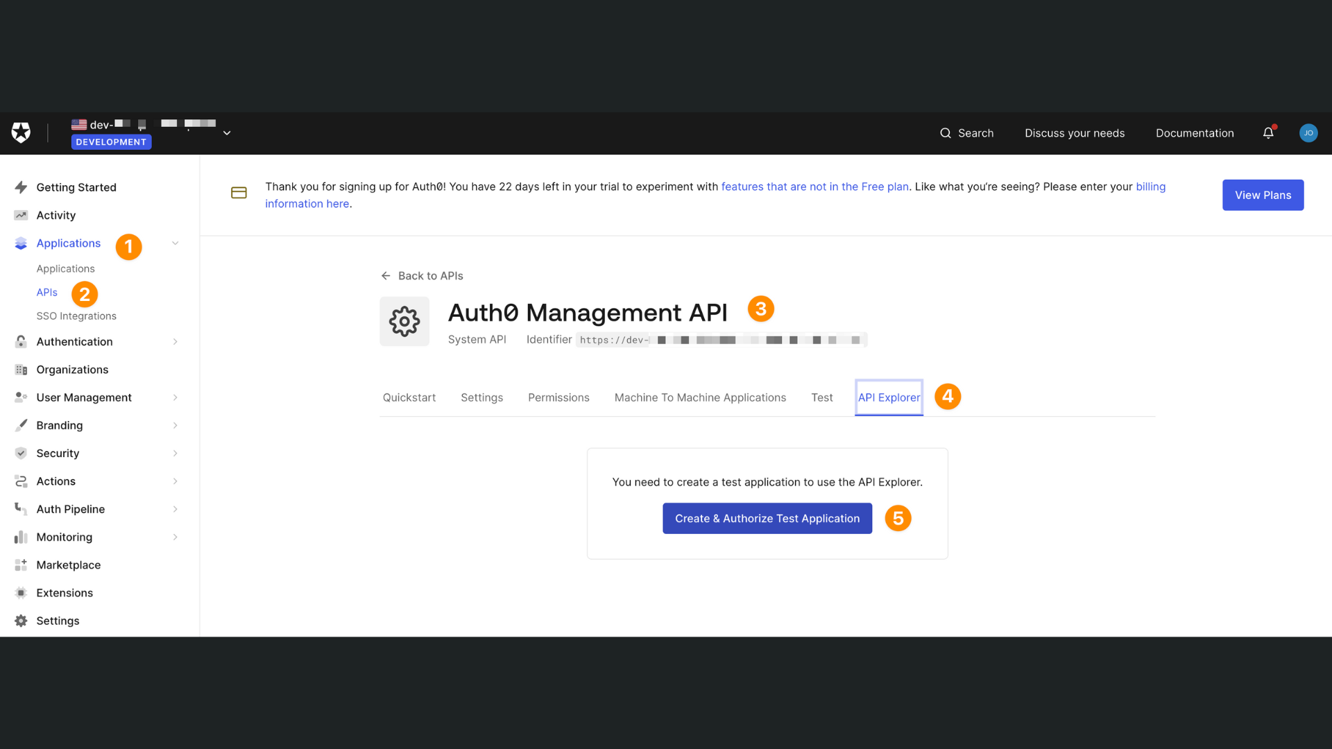 Create token in Auth0