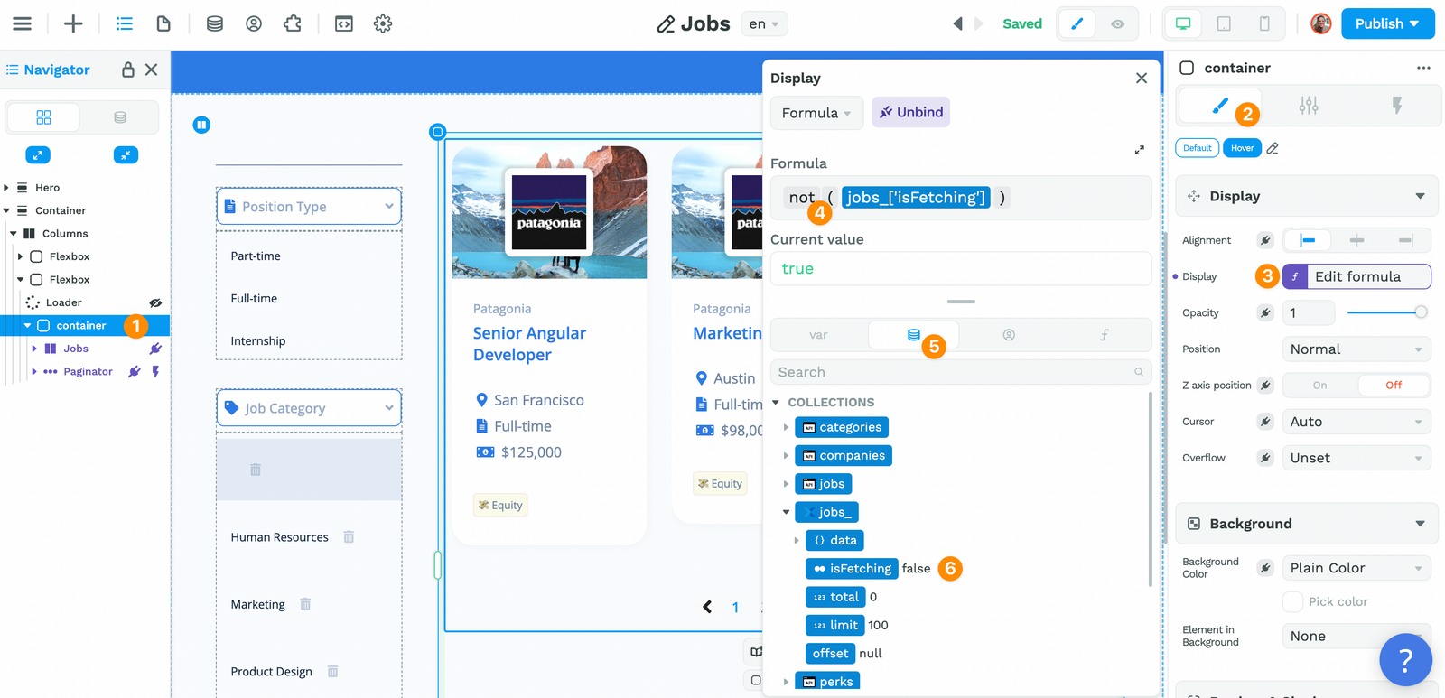 The no-code not formula