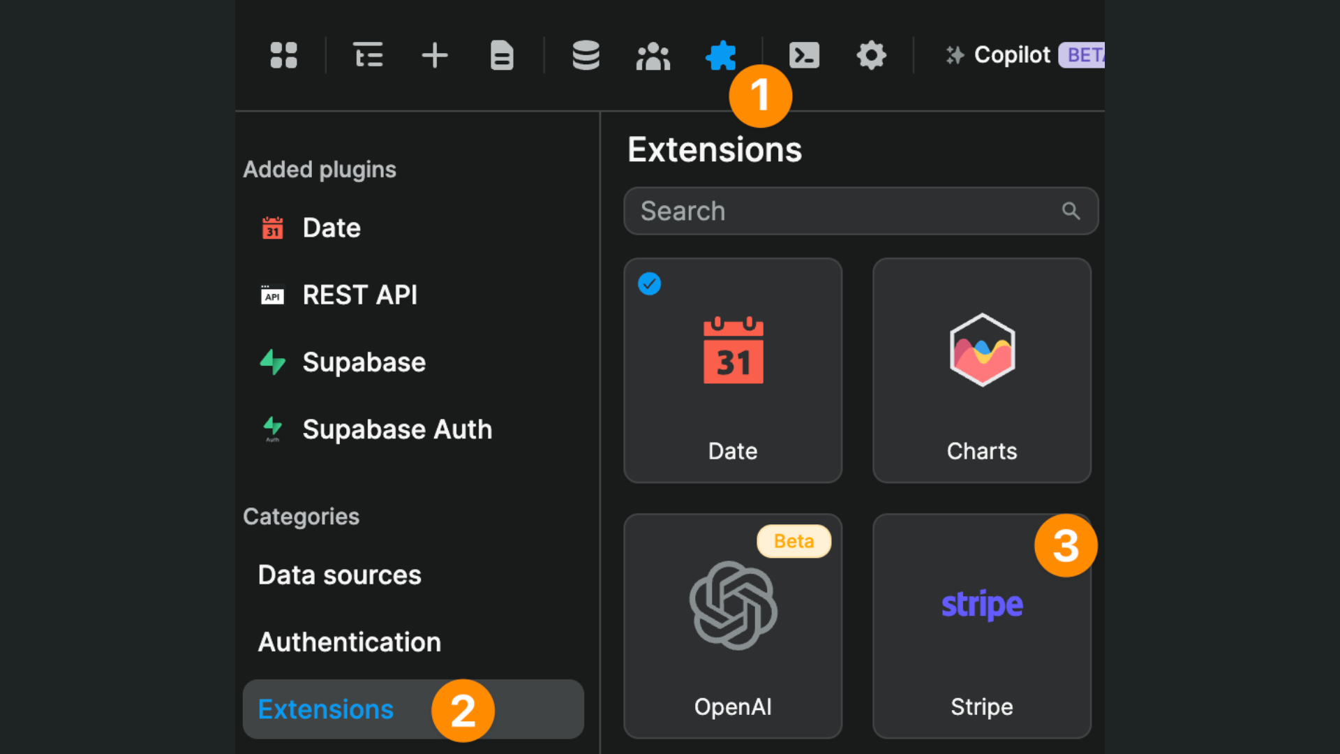 Stripe extension plugin