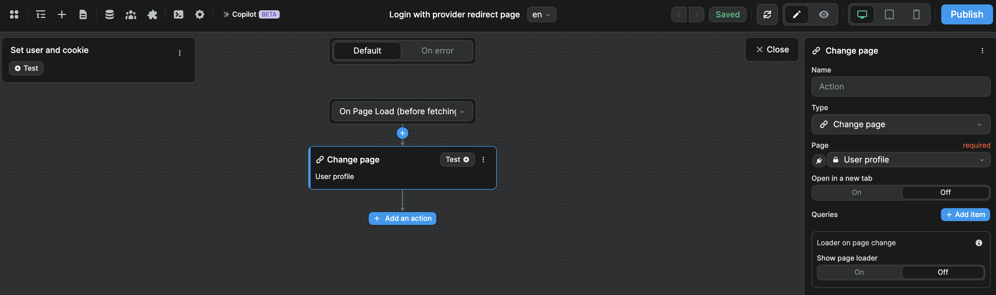 Redirect authenticated users