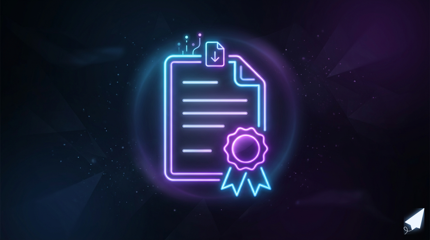 Generate a certificate PDF with APITemplate.io thumbnail