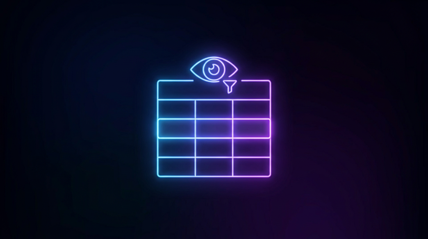 Using table views thumbnail